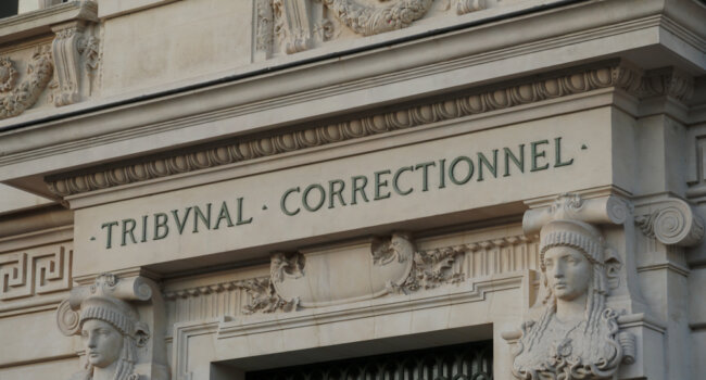 Façade d’un tribunal correctionnel, illustration d’un article sur la constitution de partie civile après un accident de la route mortel